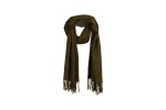 Army green cashmere scarf 